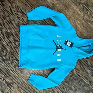 Teal Jordan sweatshirt, never worn brand new with tags